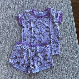 New- Kids Unicorn Esme Pajama Set